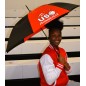 Parapluie golf rouge et noir Parapluie golf rouge et noir