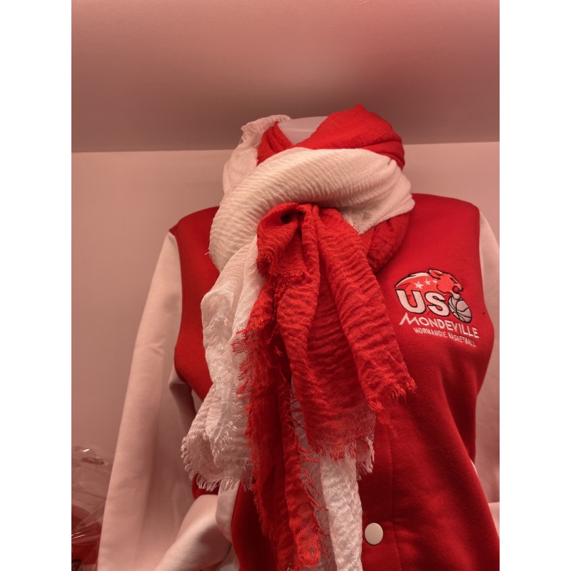 foulard rouge ou blanc
