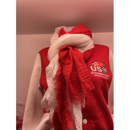 foulard rouge ou blanc