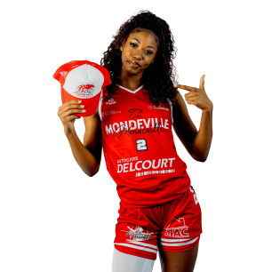 Casquette Américaine Blanche & Rouge