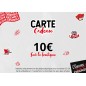 Carte Cadeau de 10€ Carte Cadeau de 10€